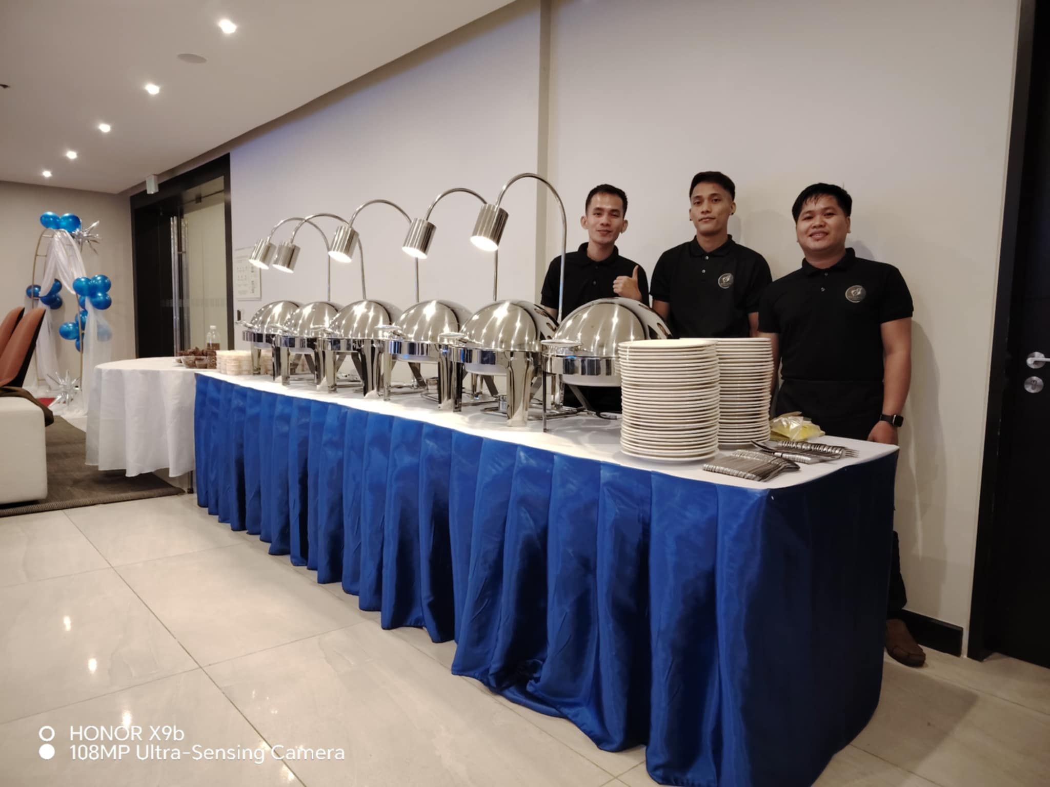 Buffet with Fruit Display